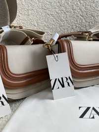 Zara полотняна сумка