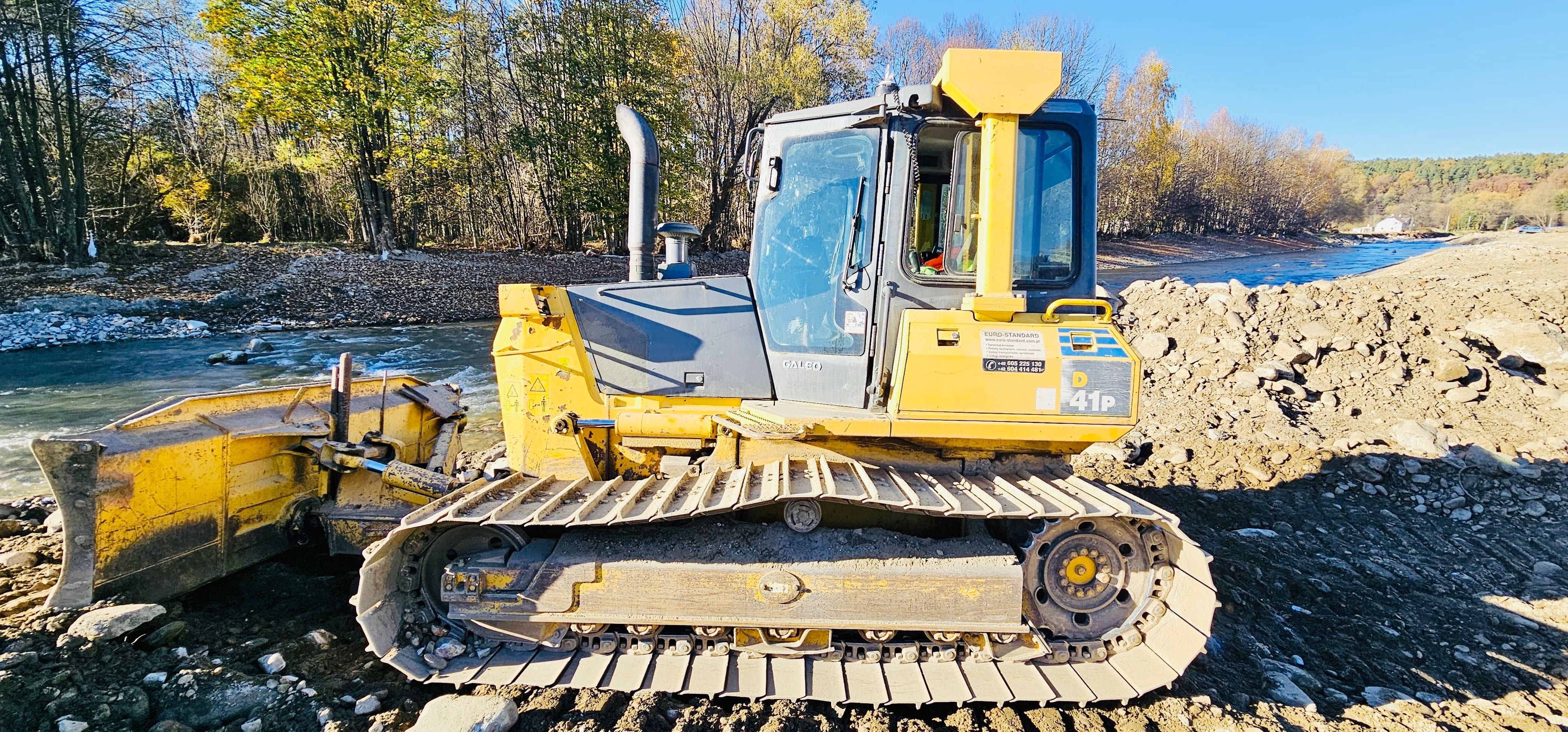 Spycharka Komatsu D41P ZADBANA
