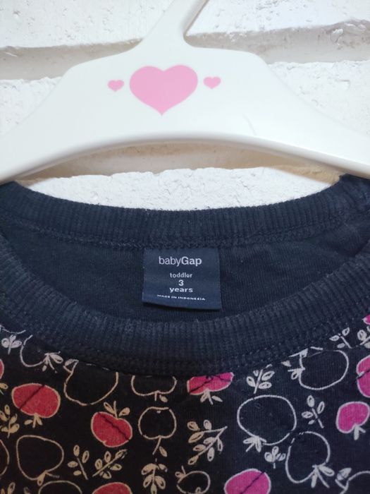 Gruba sukienka na dziewczynkę jesień zima rozmiar 98 Baby Gap