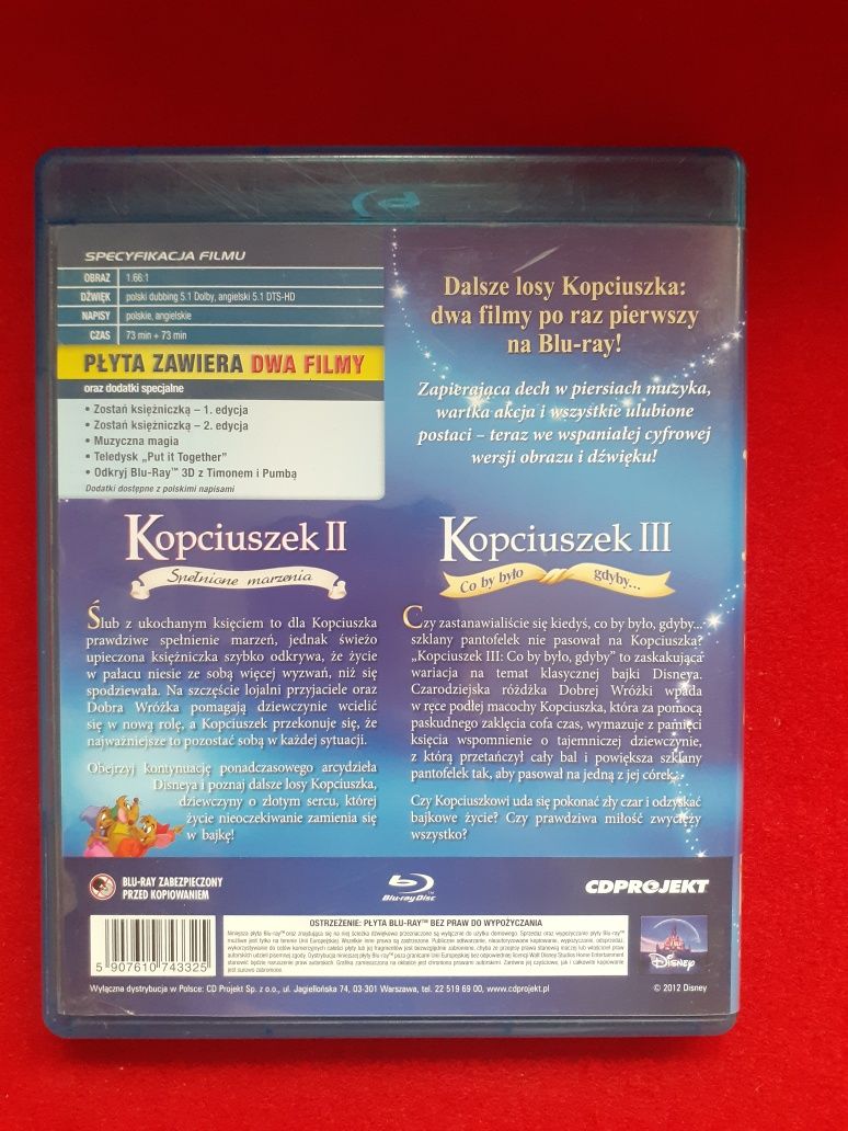 Kopciuszek 2 i3_Bajki na Blu-ray