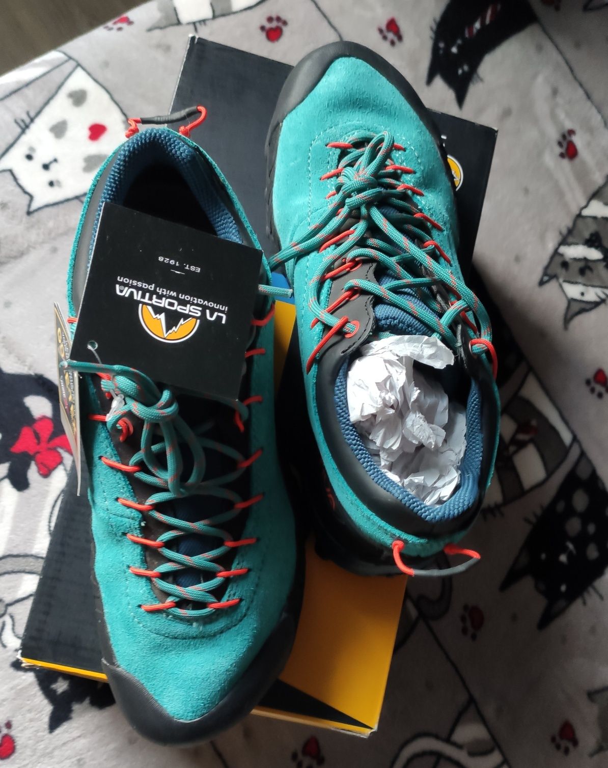 La sportiva tx4 GTX damskie 38,5 lagoon/cherry nowe