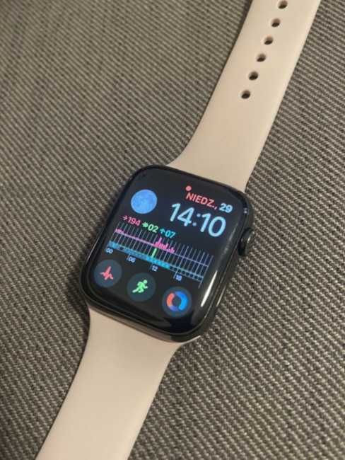 Apple Watch Series 6 GPS+Cellular eSIM Koperta 44mm STAL