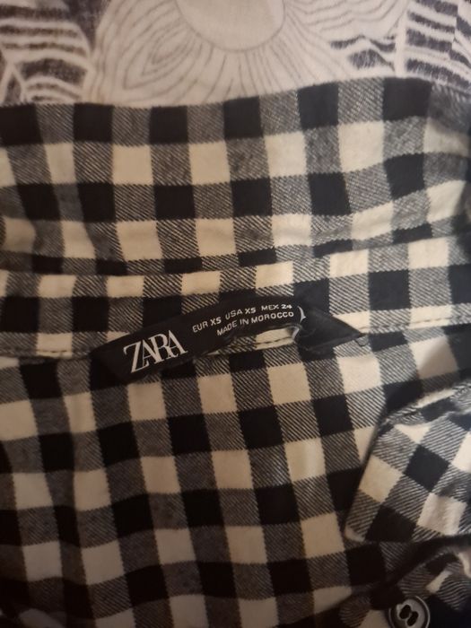 Тепла фланелева сукня zara