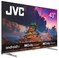 JVC 43" LED 4K AndroidTV Dolby Atmos Vision HDMI 2.1 LT43VA7200 NowyGW