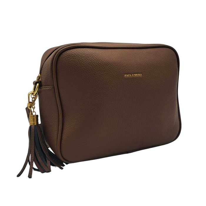 Torebka Regina Schrecker A5 brązowa