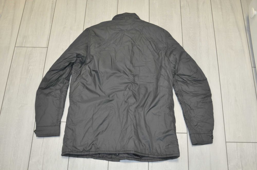barbour утепленная серая куртка оригинал л