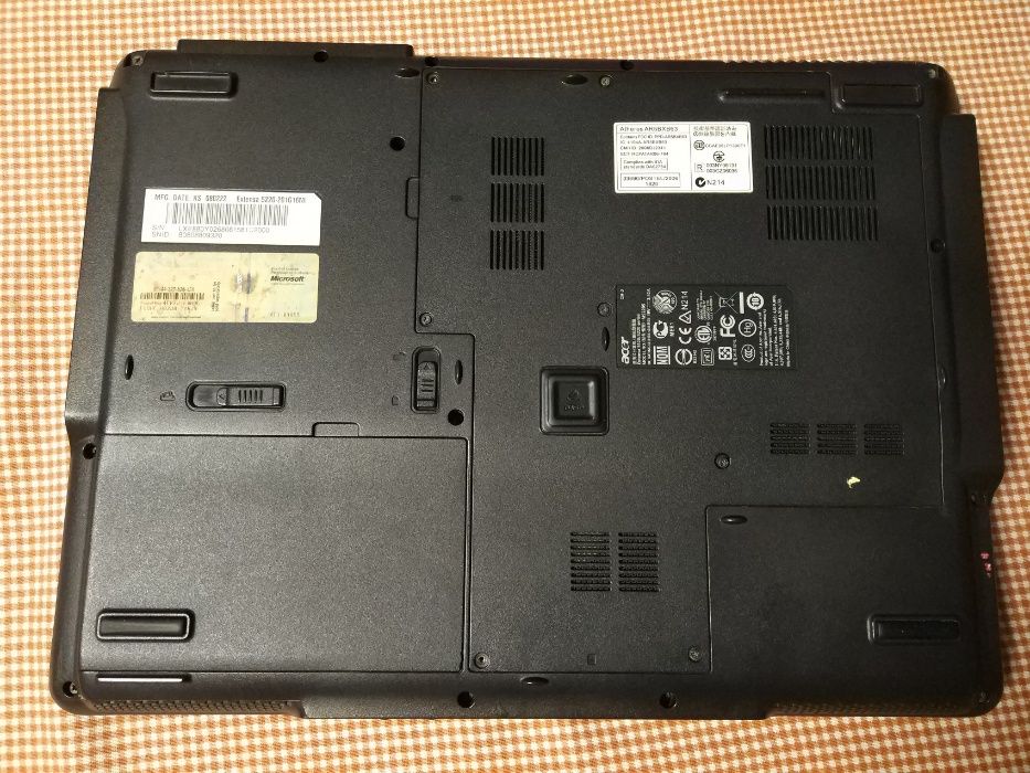 Peças para portátil Acer Extensa 5520 (completo com defeitos indicados