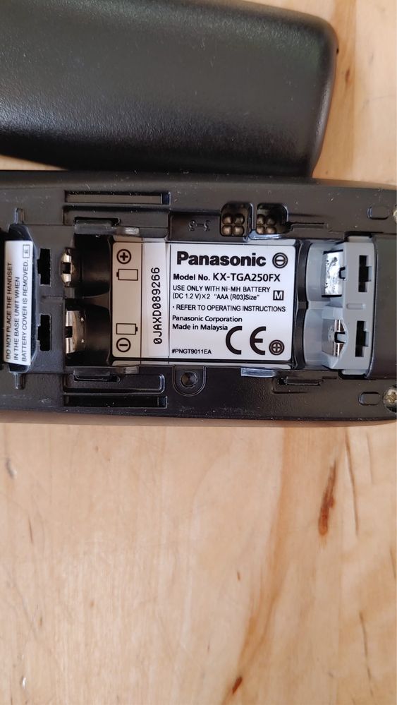 Telefon Panasonik KX-TGA250FX