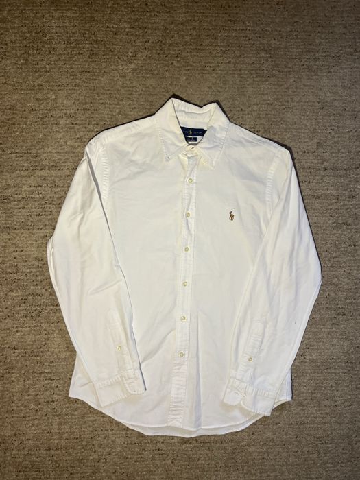 Біла сорочка Polo Ralph Lauren L розмір оригінал