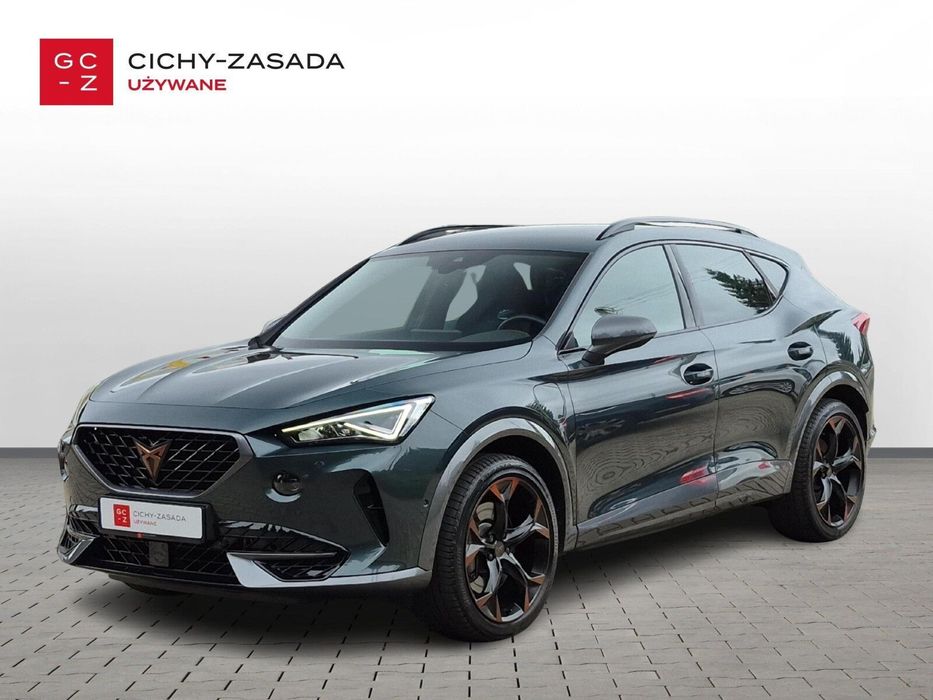 Cupra Formentor VZ serwis ASO 1.4TSI 245KM bezwypadkowy pakiety skóra navi LED VAT23%