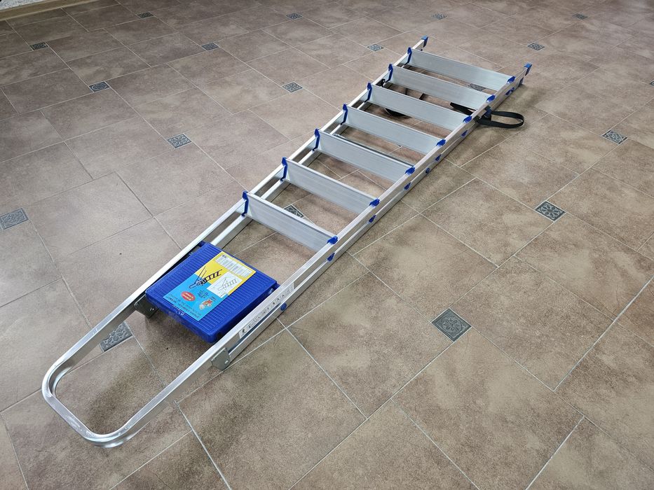 Качественная Стремянка на 8 ступеней До 200кг Алюминиевая Надёжная