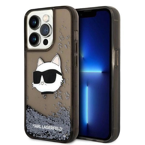 Etui Karl Lagerfeld Glitter Choupette Head na iPhone 14 Pro Max - czar