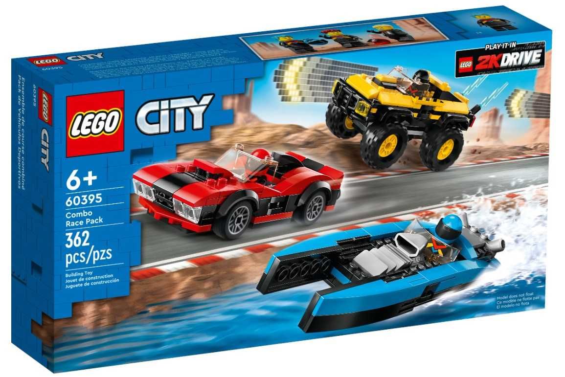 Lego City 60395 WielkI Zestaw Wyścigowy