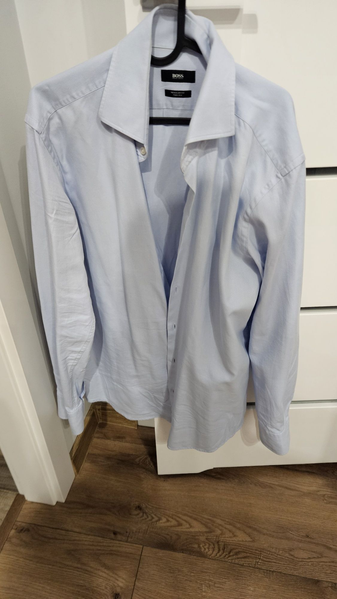 Koszula męska błękitna Hugo Boss 42