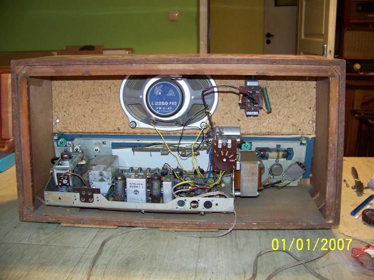 Stare radio lampowe Weimar 5350B