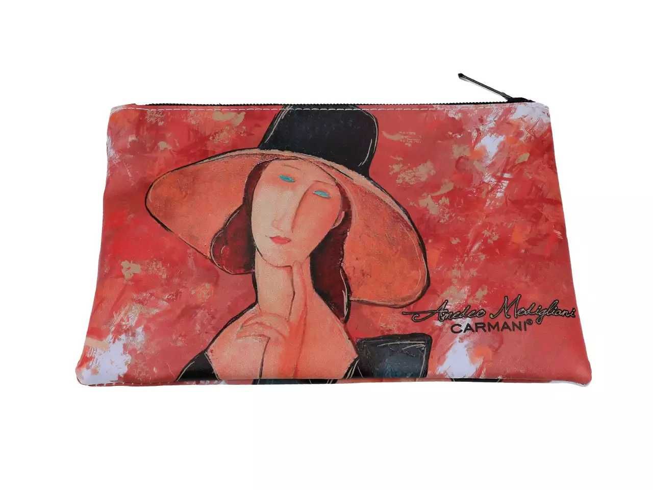 Kosmetyczka, saszetka 21x15cm, NOWA Kobieta w kapeluszu, A. Modigliani