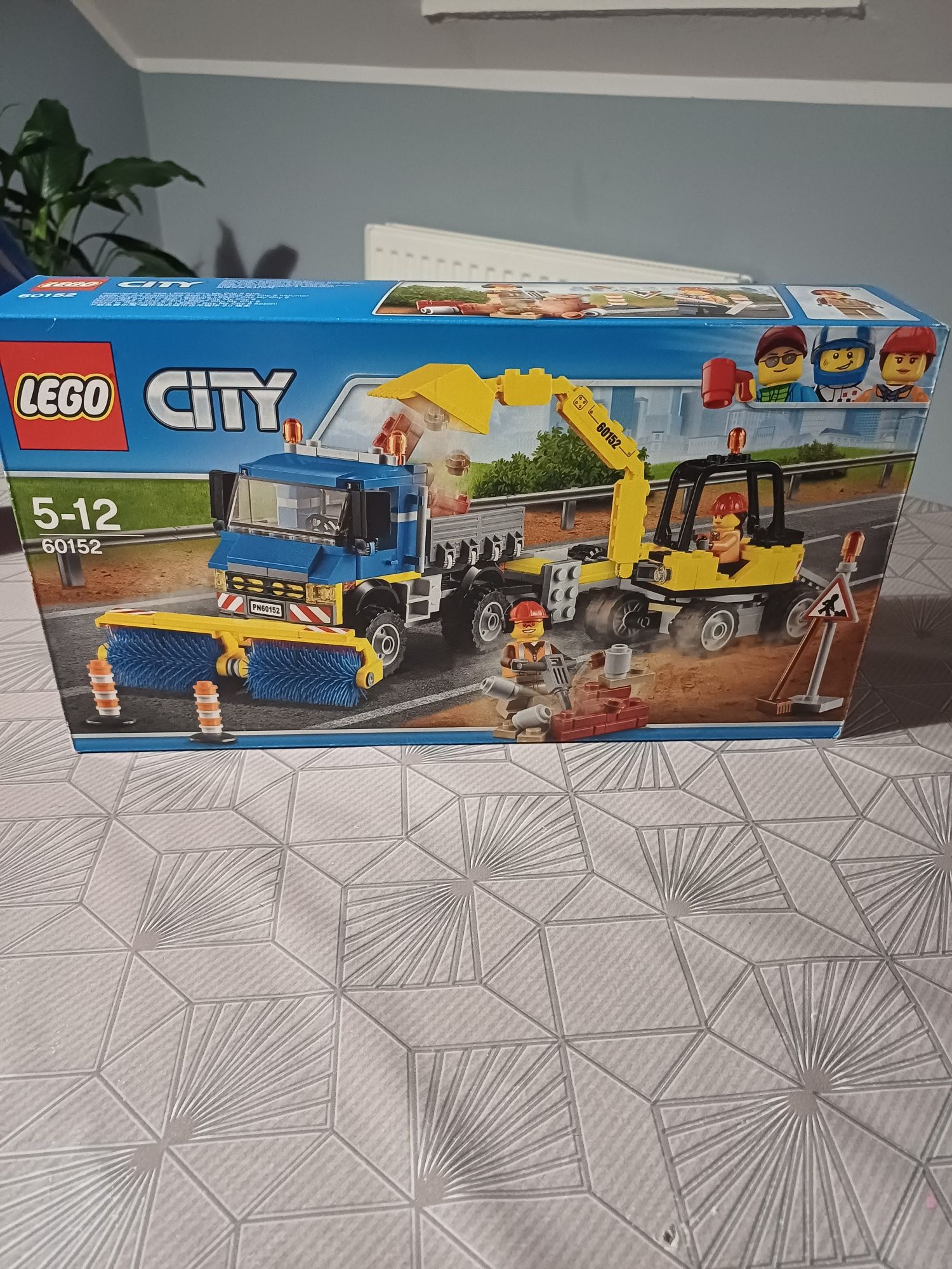 Lego 60152 city zamiatacz ulic i koparka