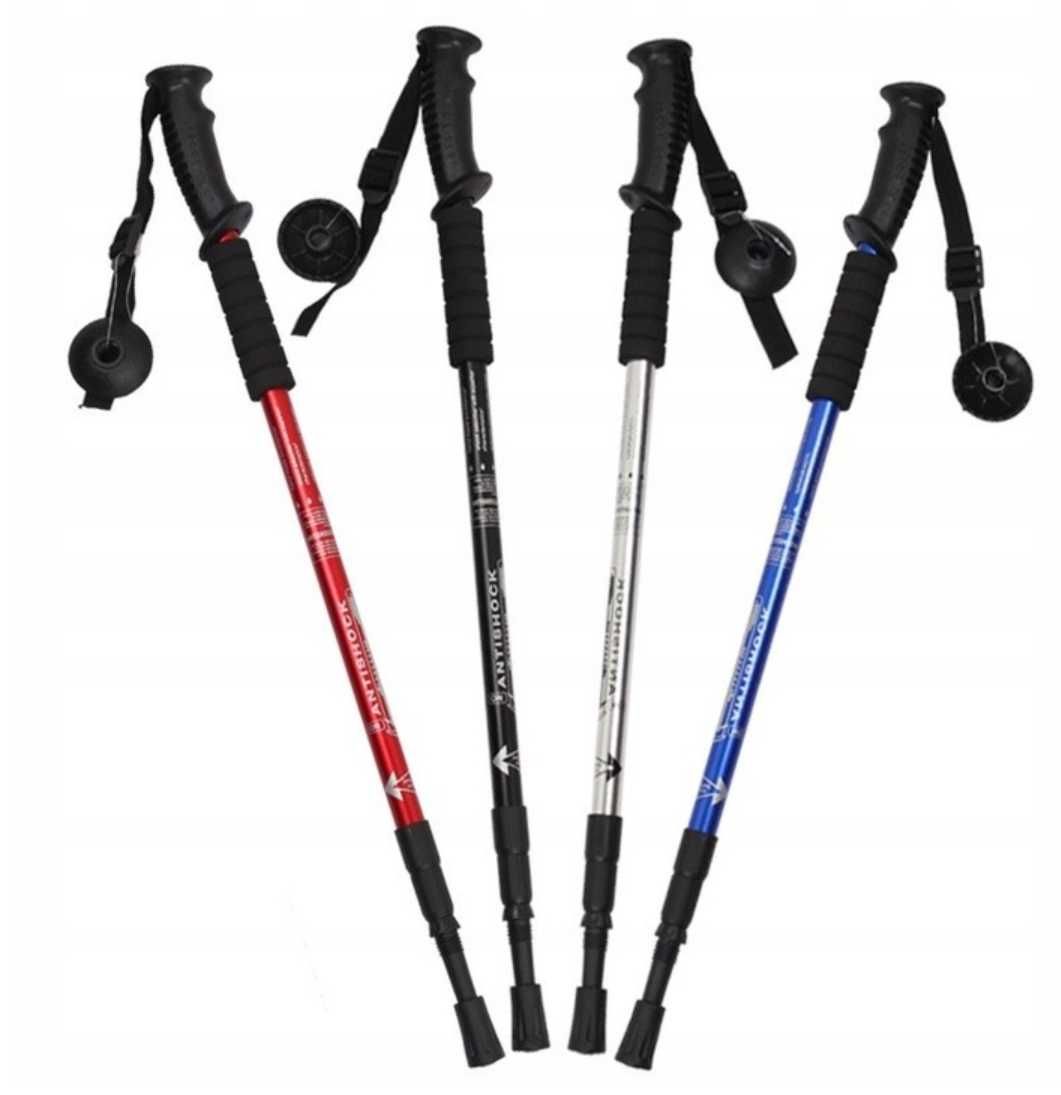 KIJKI TREKKINGOWE do chodzenia nordic walking 63-135cm para 2 SZTUKI