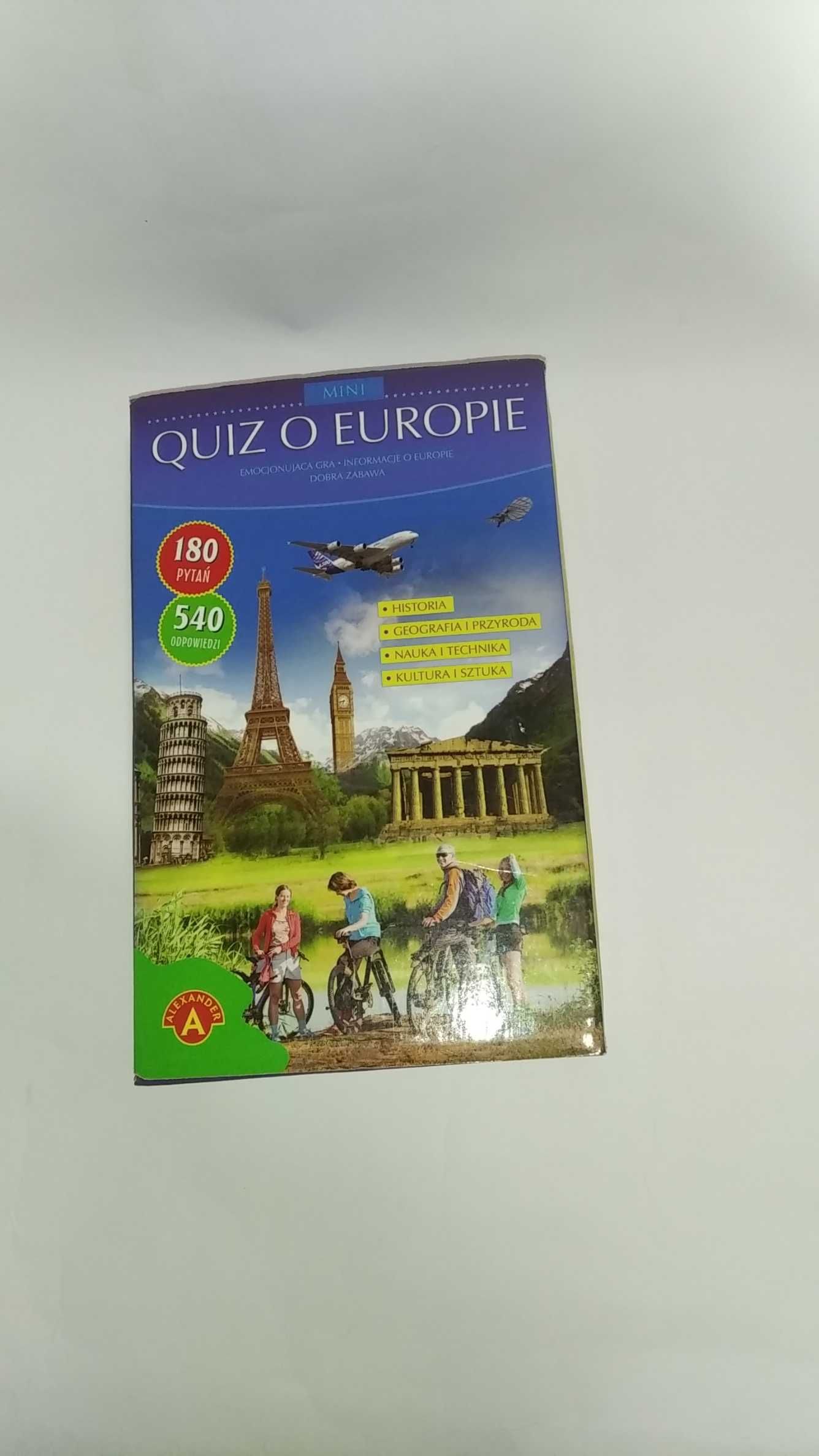 Gra Aleksander "Quiz o Europie" - Mini