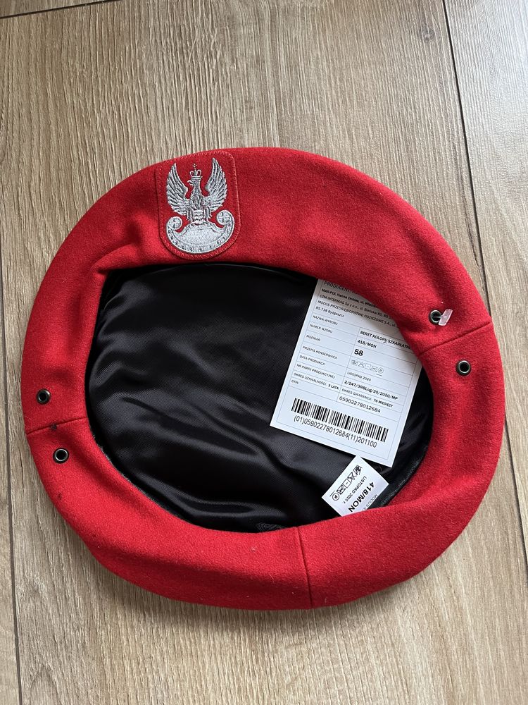 Beret szkarłatny ŻW