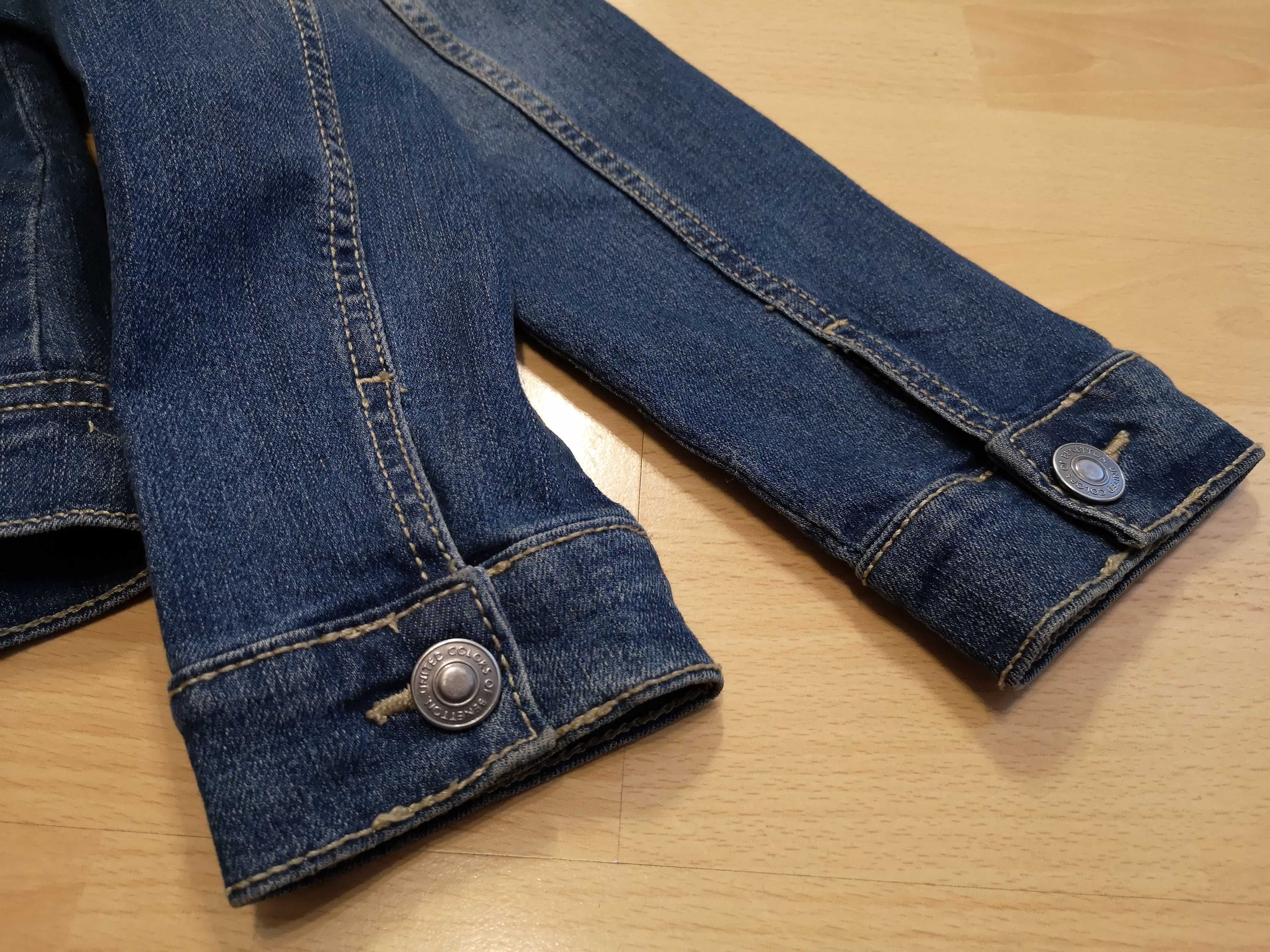 Katana jeansowa dziewczęca r. 150
