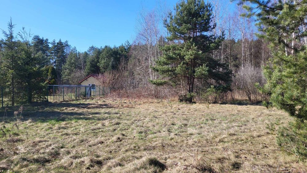 Działka budowlana 1800m2 przy lesie - Strąków, gm.Ożarowice - bez pośr