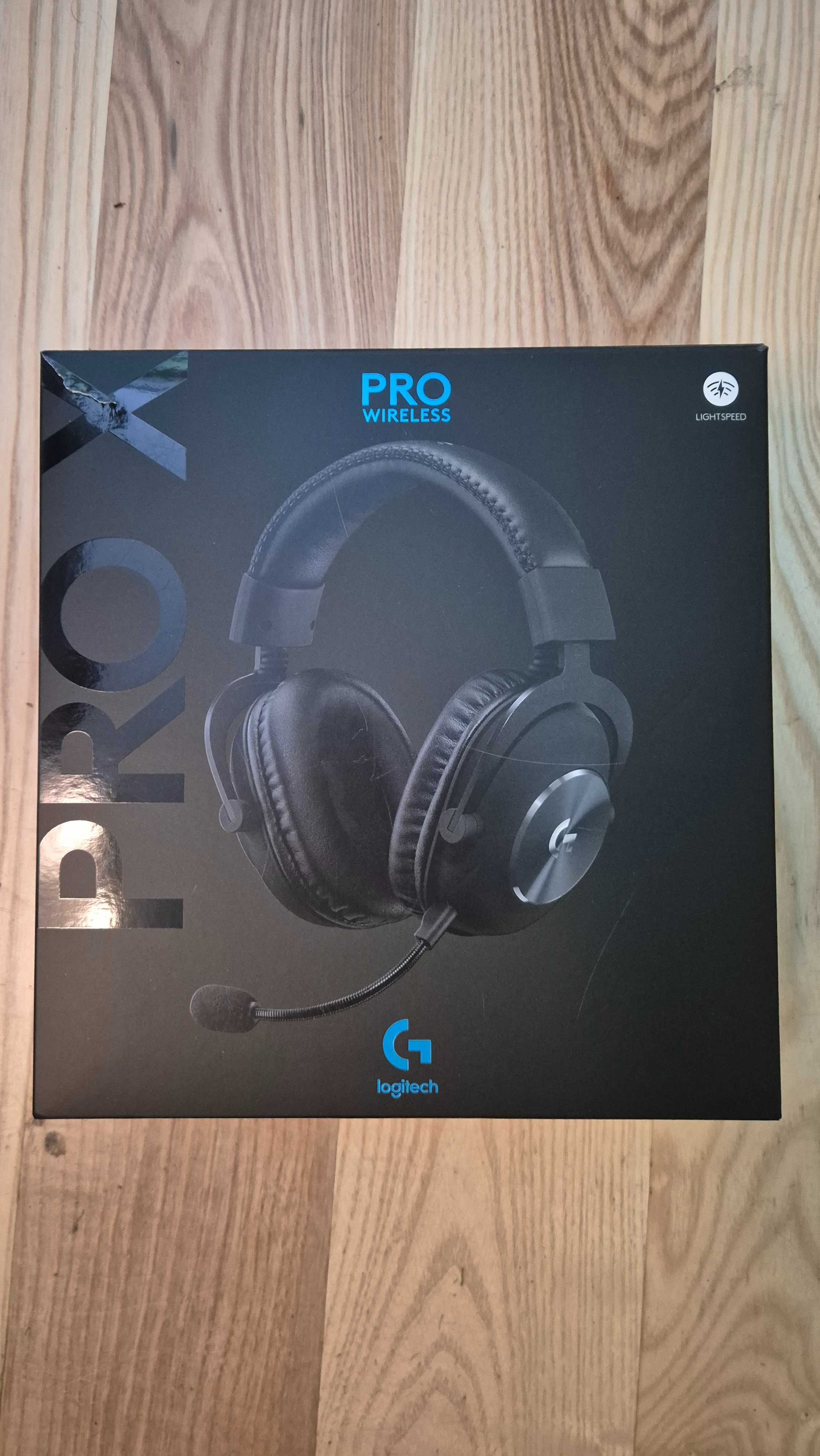 Słuchawki logitech pro wireless (bezprzewodowe)