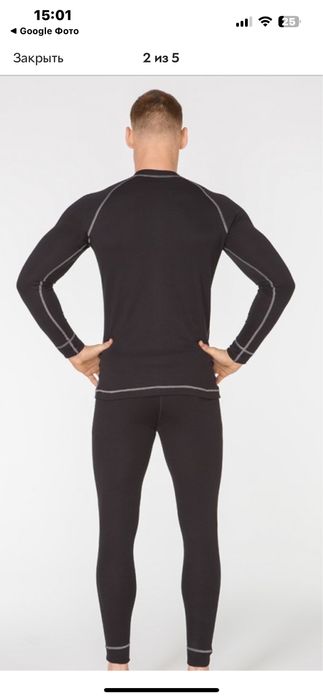 В идеале, термобелье поддева, Франция, 100% шерсть, Л