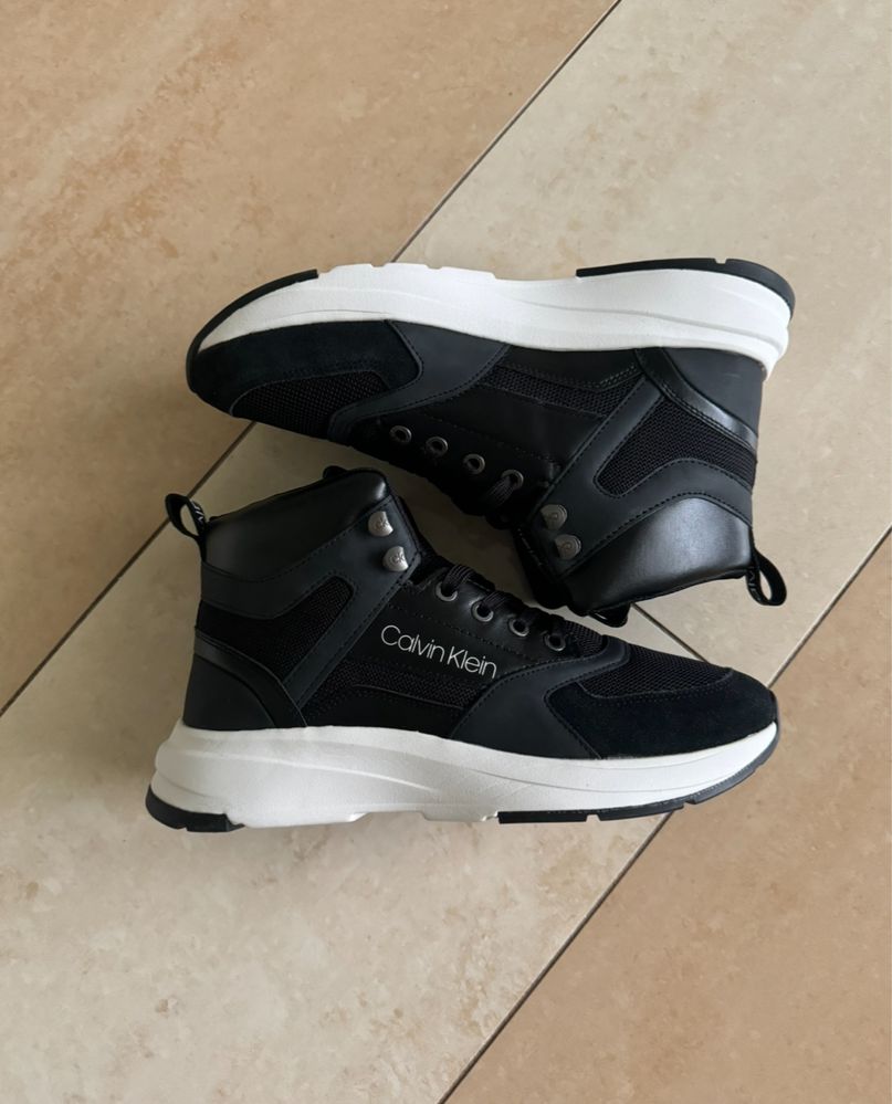 Кроссовки высокие (ботинки),  Calvin Klein, размер 40-41