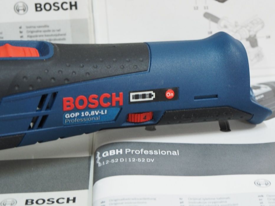 Szlifierka multimaster BOSCH GOP 10,8V-LI wurth bti berner bateria 2ah