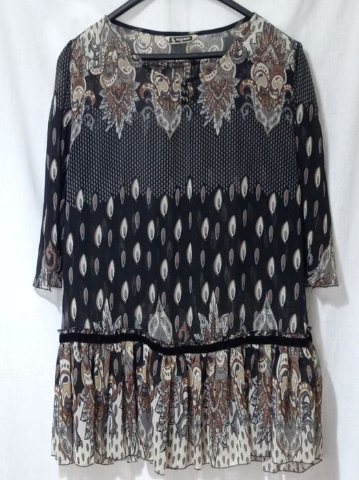 Blusa, Foglie Rosse, tamanho M