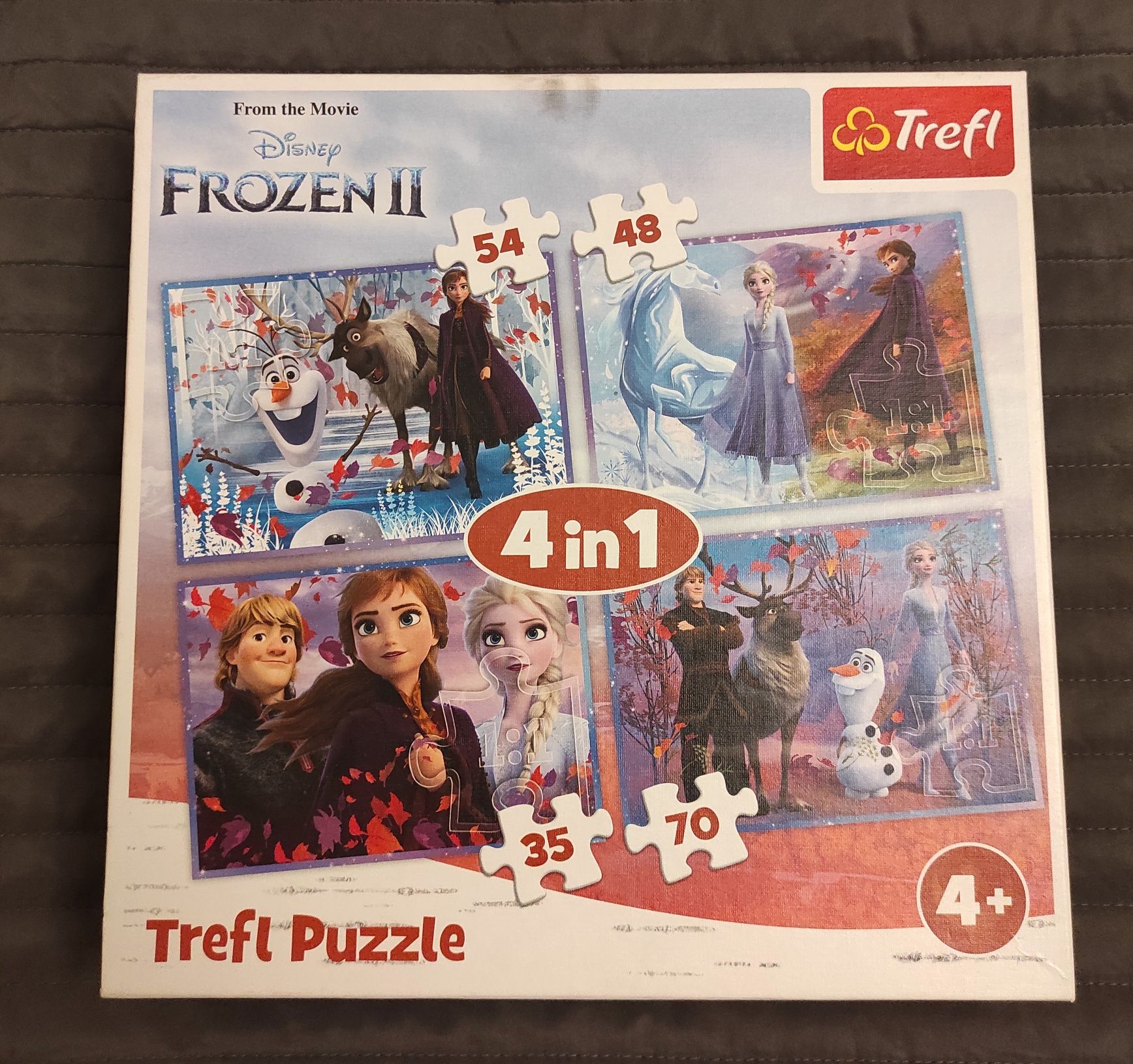 Puzzle Frozen 4w1 Trefl 4+ Kraków