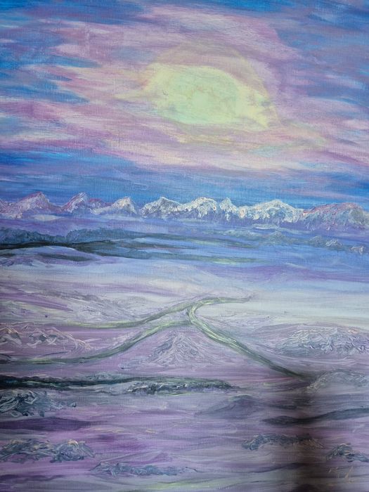 Pintura, Tela 50 x 70, Acrílico. Painting, Canvas 50 x 70, Acrylic.