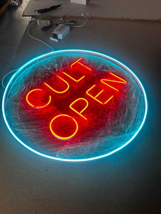 Наружная реклама изготовление. Лайтбоксы, неон, 3D-буквы, фасады