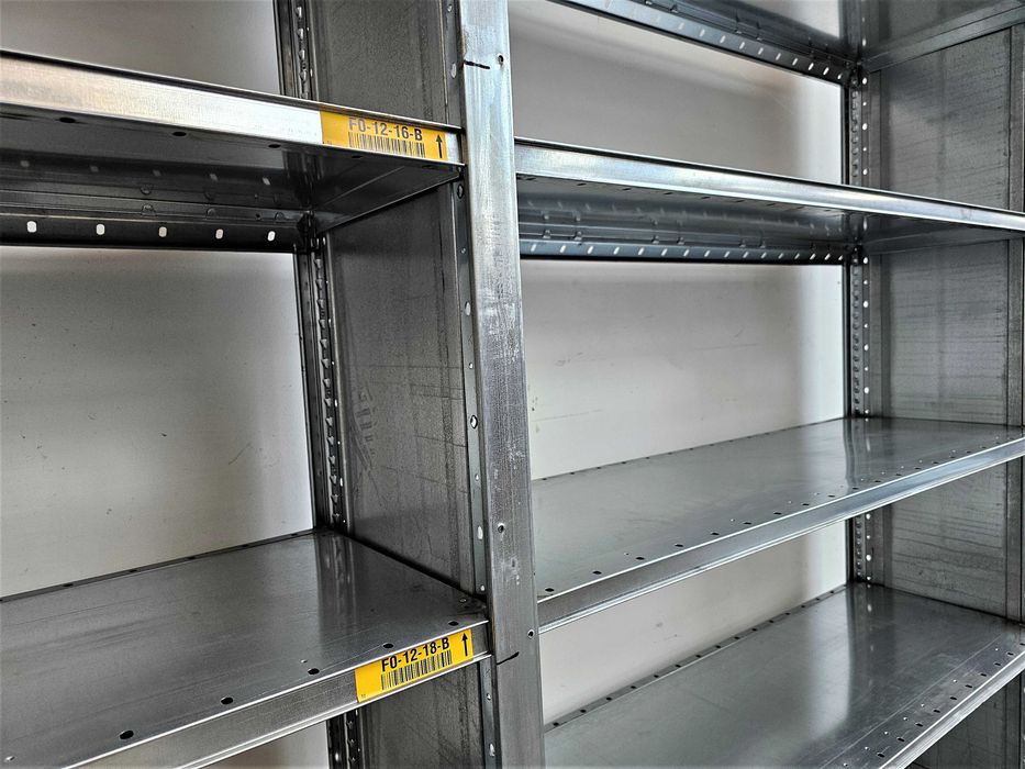 Regał Magazynowy 40x230x393/18p Metalowy Półkowy Ocynk Garaż Warsztat