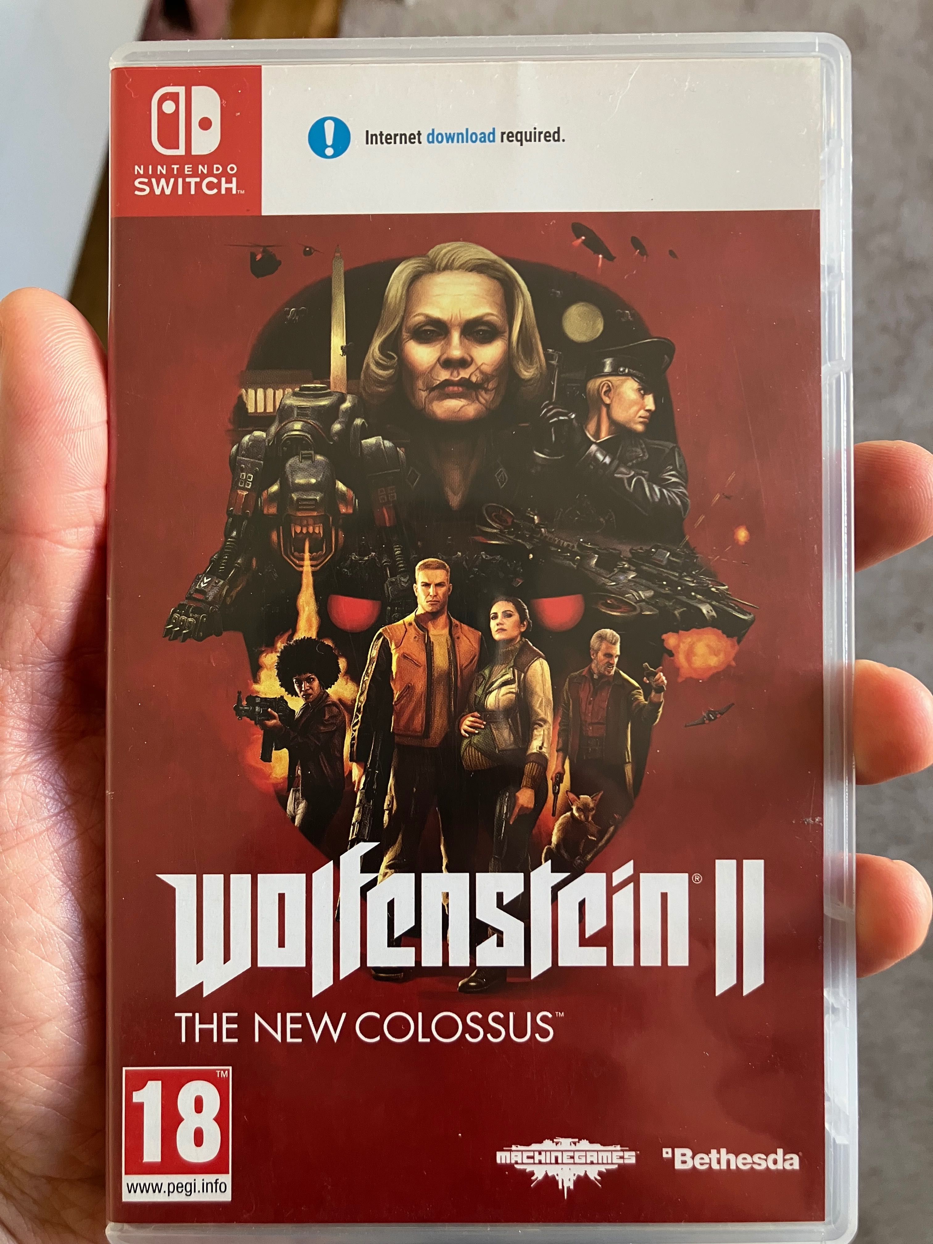 Wlofenstein II The New Colossus Switch