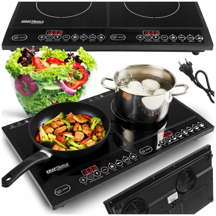 Nowa Płyta Indukcyjna Dwupalnikowa Kuchenka Elektryczna Indukcja Sklep