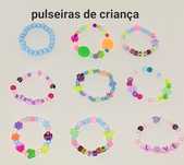 Pulseiras de criança e adulto. Novas