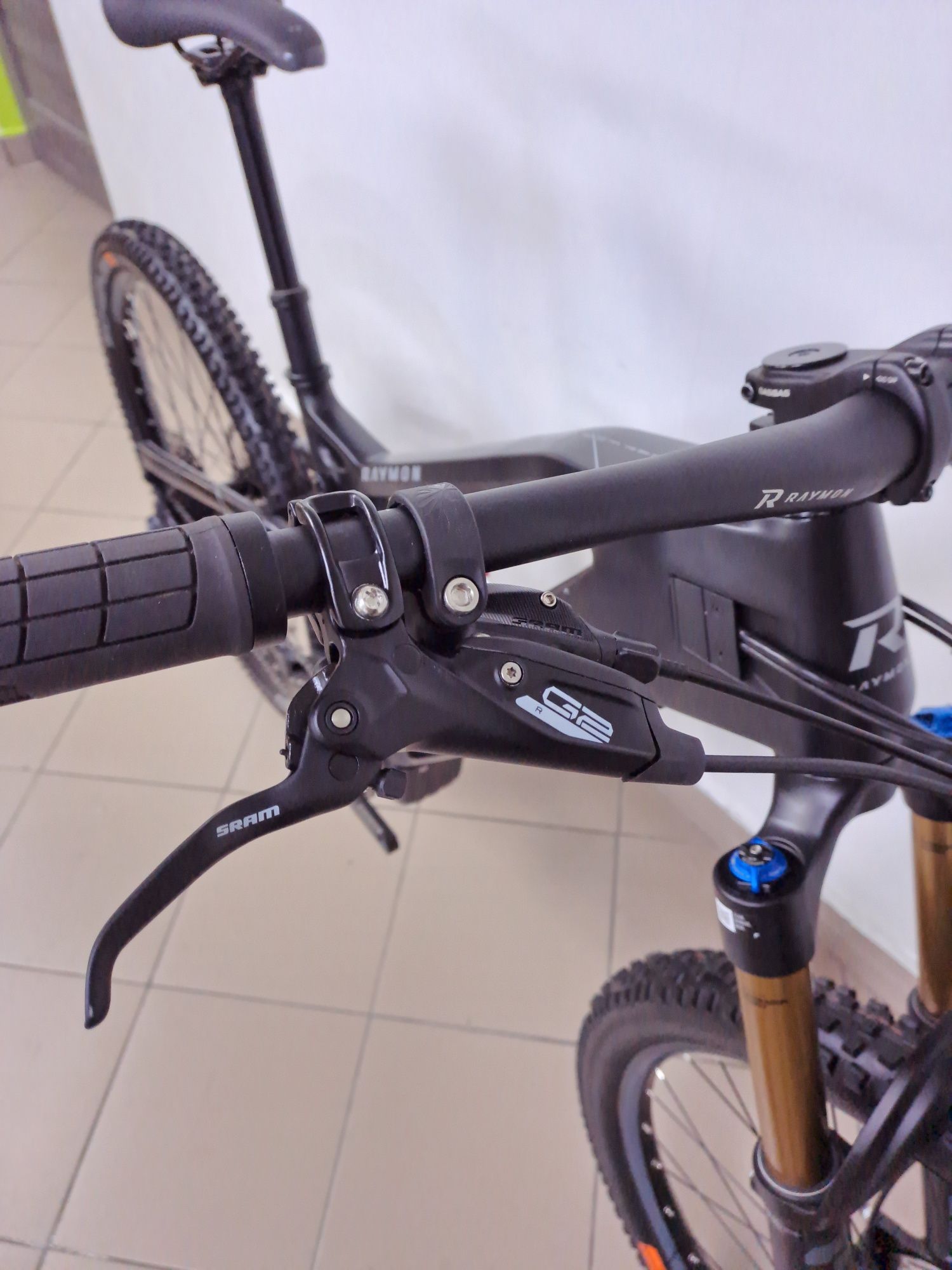 E-bike Raymon Fullray 150E 11.0, FOX,  Kashima, Sram Eagle,електро,M,L
