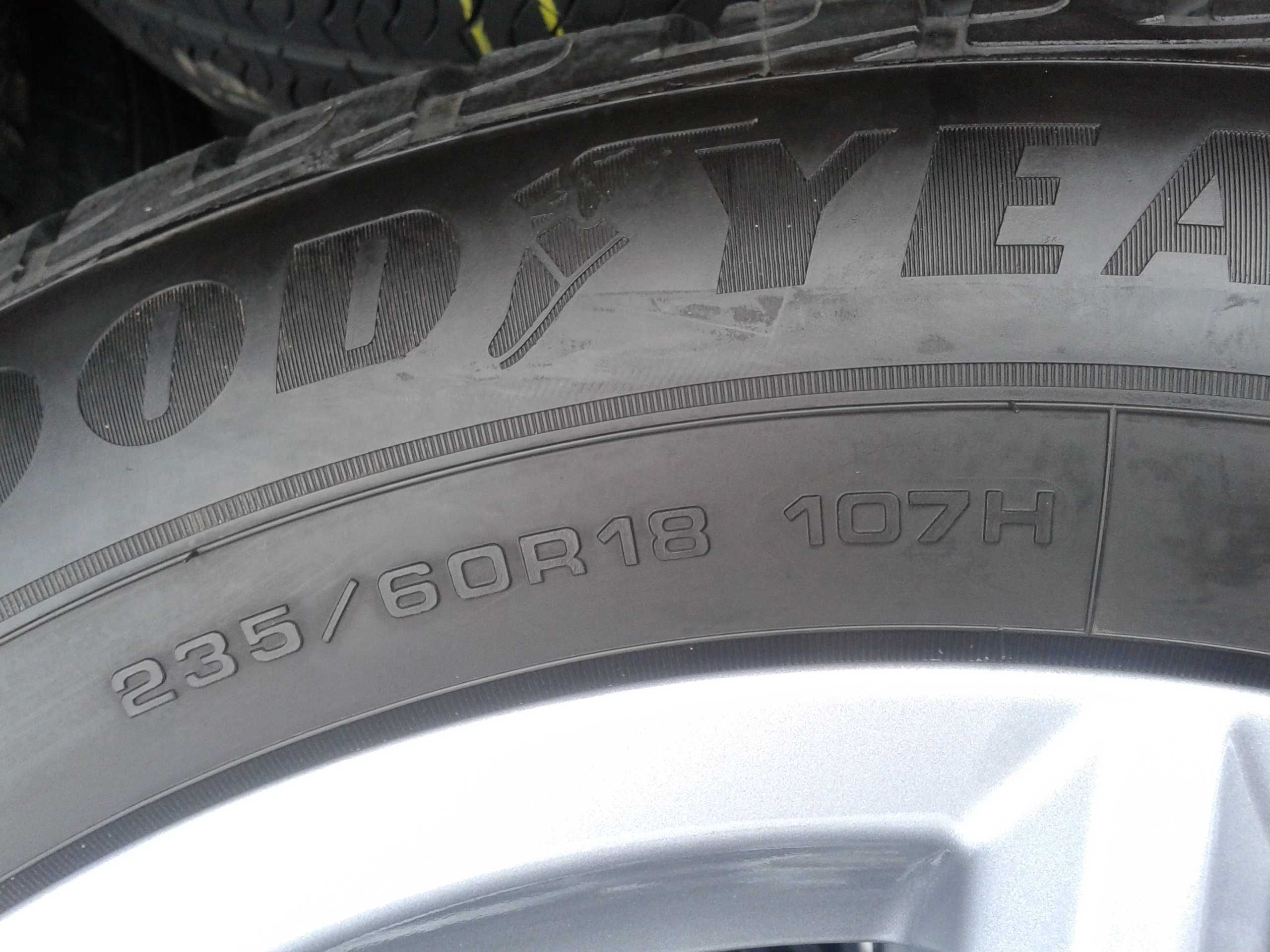 kola r18 cms szare audi q5 mercedes glc 235 60 goodyear 2022rok j nowe