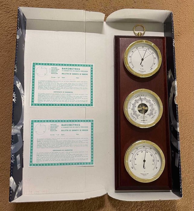 Метеостанція настінна BAROSTAR Франція (барометр,гигрометр,термометр)