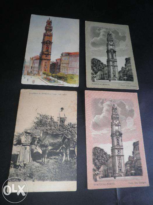 Porto antigo em postais de época-valor por elemento