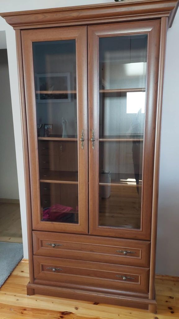Witryna + szafka RTV Kent BRW