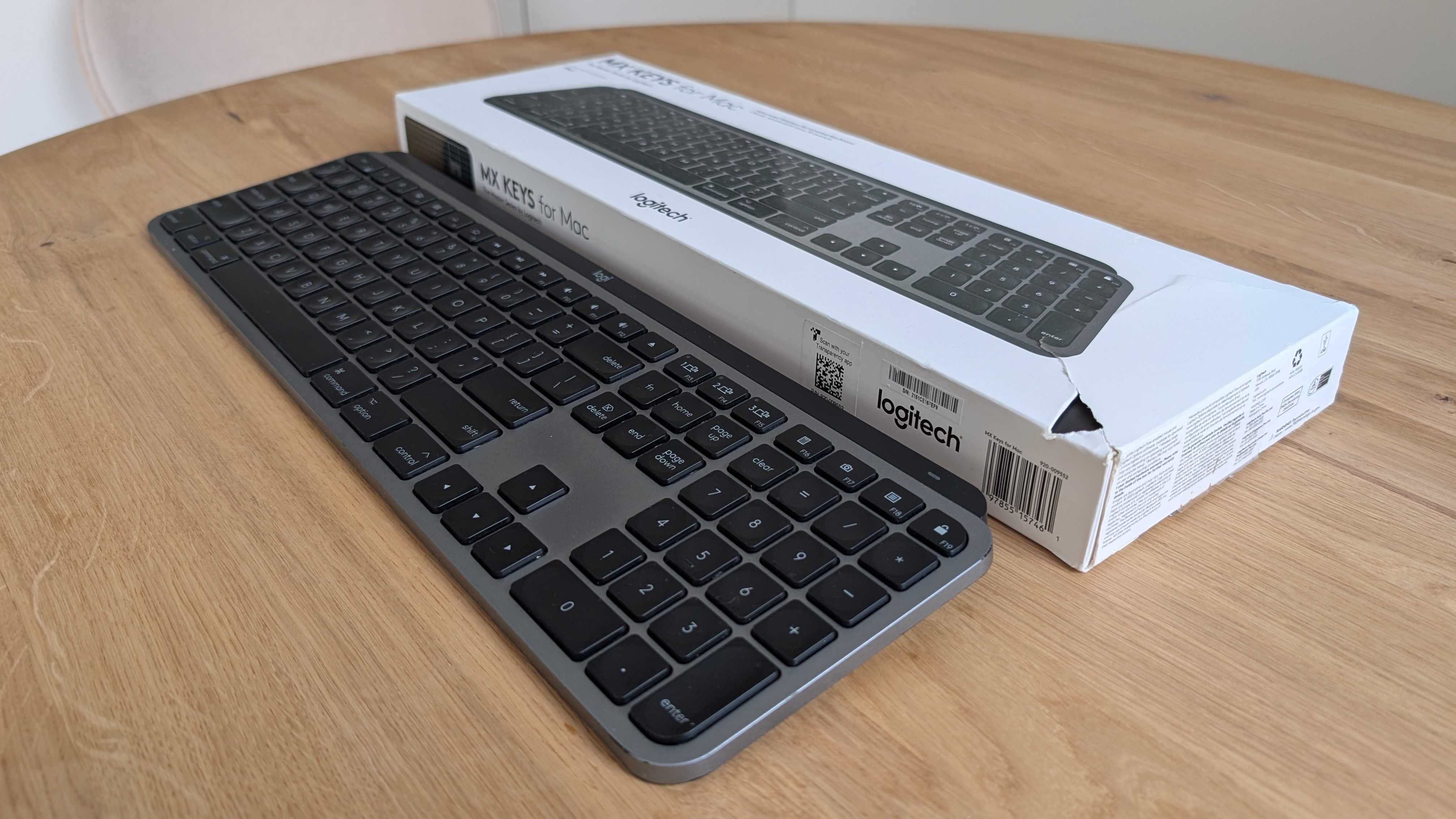 Logitech MX Keys For Mac układ ANSI długi enter US wersja