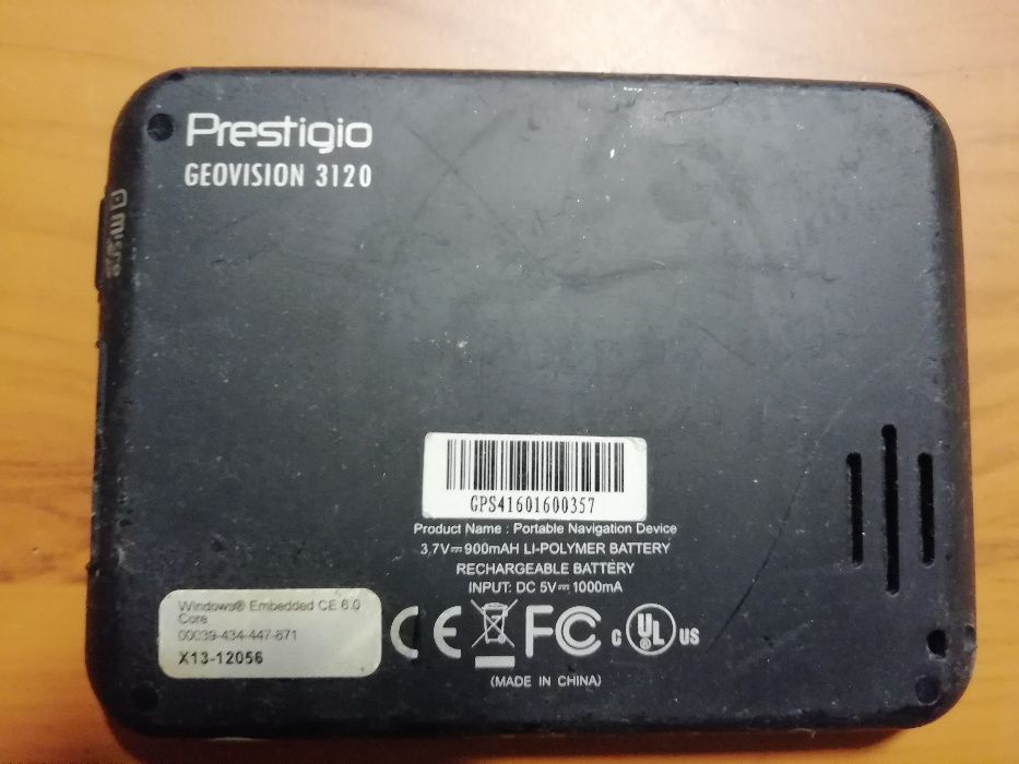 Навигатор GPS Prestigio GeoVision 3120