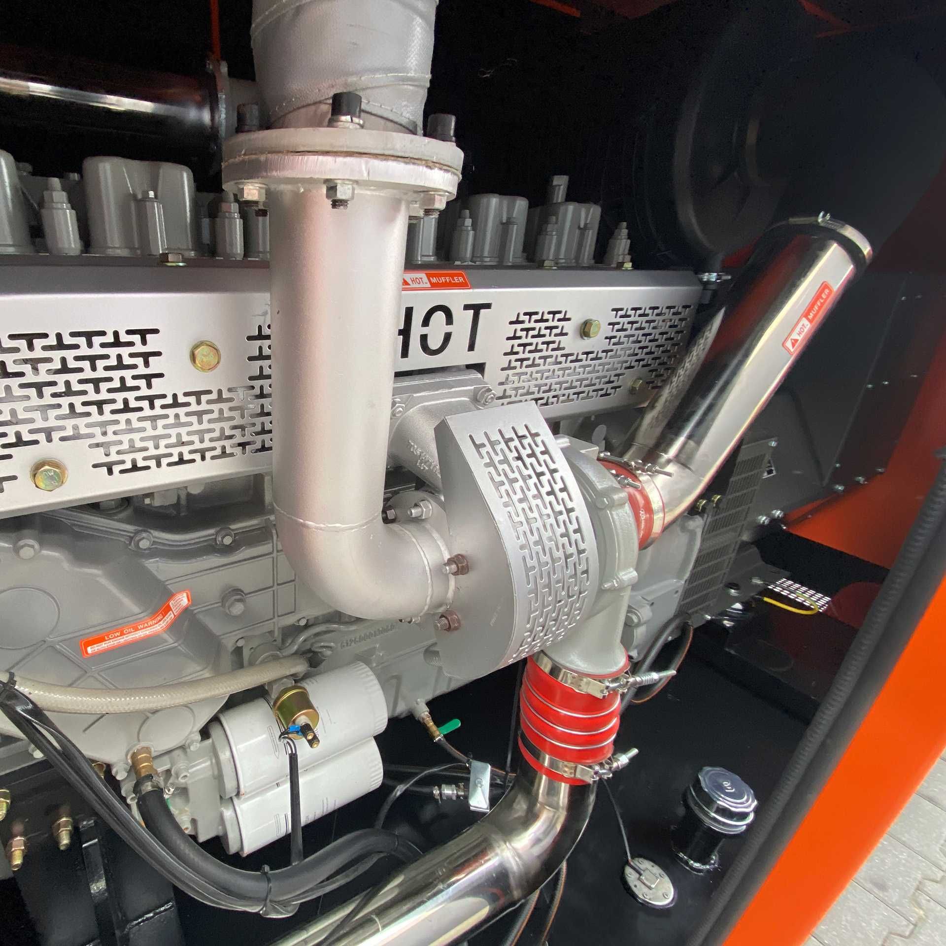 Agregat prądotwórczy 100kW 110kW 140kVA 125kVA - Silnik Q-boot ATS AVR