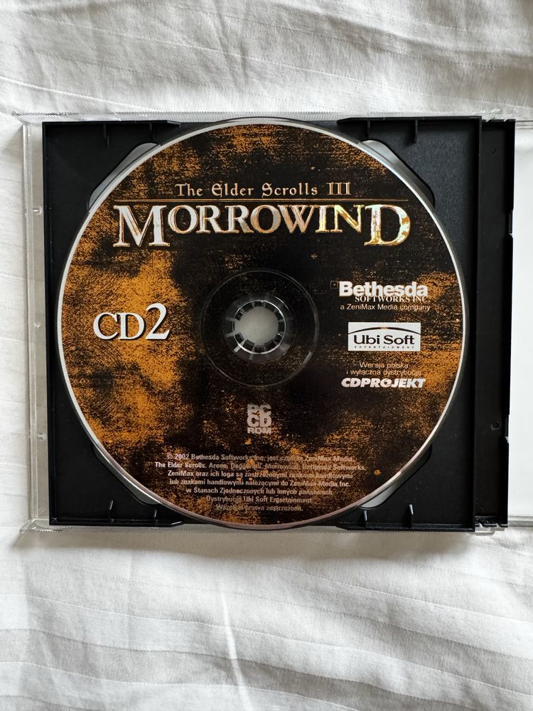 The Elder Scrolls III Morrowind - wersja bigbox z dnia premiery