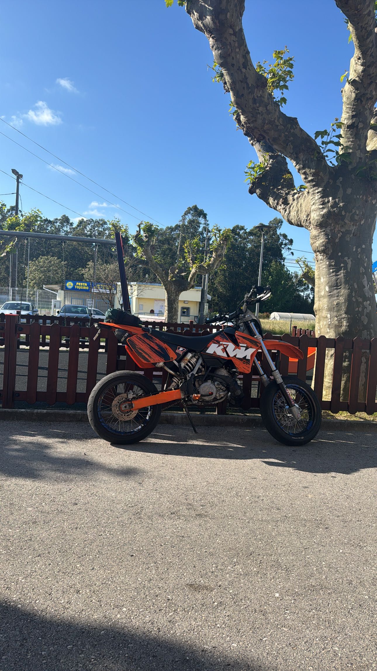 KTM 200 exc em bom estado geral