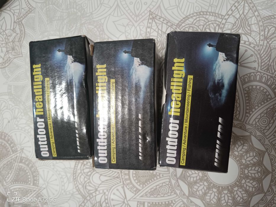 lanterna led de cabeça novas