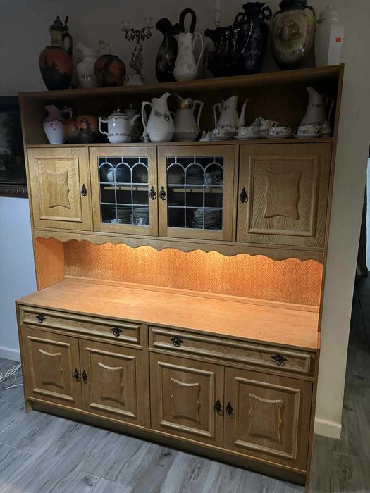 Kredens dąb okleina